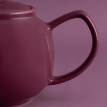 Carica l'immagine nel visualizzatore di Gallery, Teiera in porcellana 1100ml 6 Cup Teapot Deep Magenta