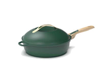 Carica l'immagine nel visualizzatore di Gallery, Casseruola multiuso 8 in 1 Cookut La Favolosa Ø24 - Verde Eucalipto