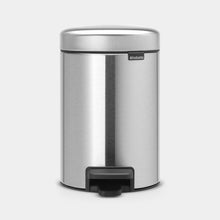 Carica l'immagine nel visualizzatore di Gallery, Pattumiera a pedale NewIcon Brabantia 3 lt Acciaio Anti Impronta