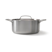 Carica l'immagine nel visualizzatore di Gallery, Casseruola inox con coperchio Ø24 Industrial Design SKOTTSBERG