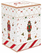 Carica l'immagine nel visualizzatore di Gallery, Barattolo in porcellana con coperchio in bambù Nutcracker Twist