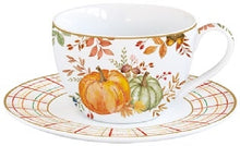 Carica l'immagine nel visualizzatore di Gallery, Set 2 tazzine da caffè con piattino Harvest