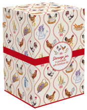 Carica l'immagine nel visualizzatore di Gallery, Barattolo in porcellana con coperchio in bambù Country Life - Prezzo Outlet