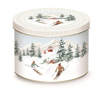 Carica l'immagine nel visualizzatore di Gallery, Tazza porcellana in scatola di latta Chalet