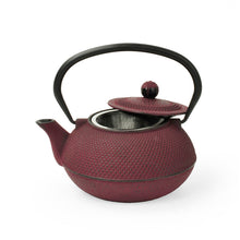 Carica l'immagine nel visualizzatore di Gallery, Teiera ghisa con filtro in acciaio inox "emai" L 1,2 Magenta