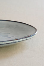 Carica l'immagine nel visualizzatore di Gallery, Piatto piano Ø26,5 organic blue DUTCH ROSE