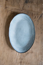 Carica l'immagine nel visualizzatore di Gallery, Piatto ovale 34x23 DUTCH ROSE Light Grey (su ordinazione)