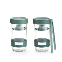 Carica l'immagine nel visualizzatore di Gallery, Set 2 barattoli + accesori fermentazione verdure Lekué
