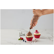 Carica l'immagine nel visualizzatore di Gallery, Saccapoche riutilizzabile con 3 bocchette e adattore cm 21x40 Lékué