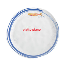 Carica l'immagine nel visualizzatore di Gallery, Servizio 4 posti tavola in porcellana "Bord de Mer" EASY LIFE