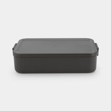Carica l'immagine nel visualizzatore di Gallery, Lunchbox portavivande bento Make & Take Dark Grey