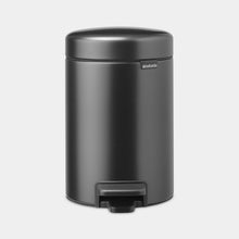 Carica l'immagine nel visualizzatore di Gallery, Pattumiera a pedale NewIcon Brabantia 3 lt Confident Grey