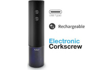 Carica l'immagine nel visualizzatore di Gallery, Cavatappi elettrico professionale Pulltex compact nero