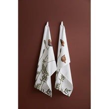 Carica l'immagine nel visualizzatore di Gallery, Strofinaccio Papaveri 100% cotone biologico