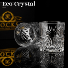 Carica l'immagine nel visualizzatore di Gallery, Set 2 bicchieri tumbler da whisky - Soleil Whisky Glass Edition R.O.C.K.S.