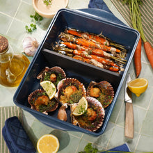 Carica l'immagine nel visualizzatore di Gallery, Pirofila alluminio pressofuso regolabile Cookut L'Incredibile - Blu Mirtillo