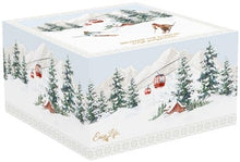 Carica l'immagine nel visualizzatore di Gallery, Tazza in porcellana da colazione 400 ml con piatto Chalet