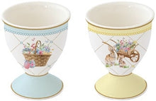 Carica l'immagine nel visualizzatore di Gallery, Set 2 portauovo porcellana Spring Bloom Easy Life