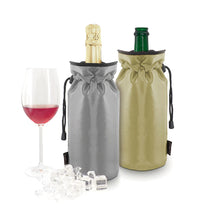 Carica l'immagine nel visualizzatore di Gallery, Borsa raffreddavino/champagne Cooler bag gold PULLTEX