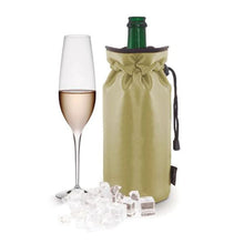 Carica l'immagine nel visualizzatore di Gallery, Borsa raffreddavino/champagne Cooler bag gold PULLTEX