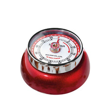 Carica l'immagine nel visualizzatore di Gallery, Timer meccanico Speed by Yasuaki Sasamoto Rosso Metallizzato