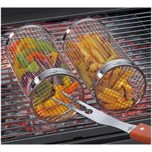 Carica l'immagine nel visualizzatore di Gallery, Cestello cottura bbq Grillkorb Rondo Kuchenprofi