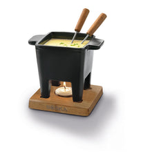 Carica l'immagine nel visualizzatore di Gallery, Set fonduta cioccolato/formaggio tapas Boska nero