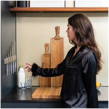 Carica l'immagine nel visualizzatore di Gallery, Set 6 pz coltelli + barra magnetica Oslo+ Boska