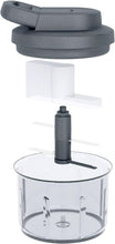 Carica l'immagine nel visualizzatore di Gallery, Tritatutto manuale a corda 3 lame inox 800ml Easy Pull