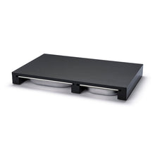 Carica l'immagine nel visualizzatore di Gallery, Tagliere Duracore 50x32,5x8,5 con 3 contenitori inox