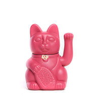 Carica l'immagine nel visualizzatore di Gallery, Gatto portafortuna Maneki Neko h15 Fucsia "Creatività e Conquiste"