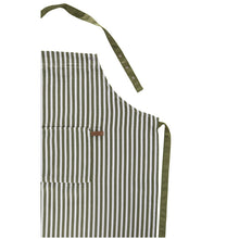 Carica l'immagine nel visualizzatore di Gallery, Grembiule ZicZac Yinte Olive Green