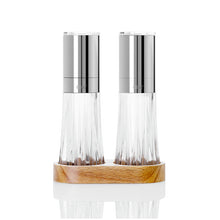 Carica l'immagine nel visualizzatore di Gallery, Set Macina sale e pepe da tavola Ad Hoc Menagere Crystal