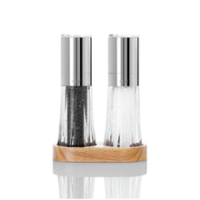 Carica l'immagine nel visualizzatore di Gallery, Set Macina sale e pepe da tavola Ad Hoc Menagere Crystal