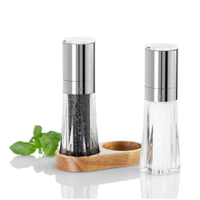 Carica l'immagine nel visualizzatore di Gallery, Set Macina sale e pepe da tavola Ad Hoc Menagere Crystal