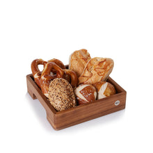 Carica l'immagine nel visualizzatore di Gallery, Vassoio per servire acacia/noce 25x25x6 AdHoc