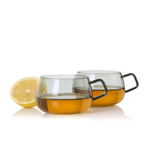 Carica l'immagine nel visualizzatore di Gallery, Set 2 tazze da the in vetro Yuna AdHoc
