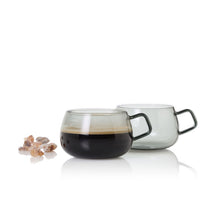 Carica l'immagine nel visualizzatore di Gallery, Set 2 tazze da the in vetro Yuna AdHoc