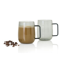 Carica l'immagine nel visualizzatore di Gallery, Set 2 mug in vetro Yuna AdHoc