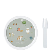 Carica l'immagine nel visualizzatore di Gallery, Lunchbox contenitore con forchetta Little Dutch - Little Farm
