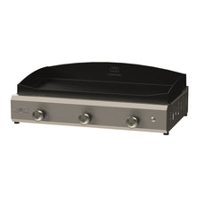 Carica l'immagine nel visualizzatore di Gallery, Plancha a gas Le Marquier Amalia 375 inox 3 Fuochi