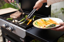 Carica l'immagine nel visualizzatore di Gallery, Plancha a gas 5,4 kW Original 260 con carrello Le Marquier