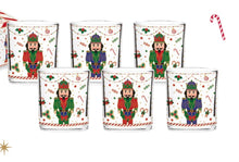 Carica l'immagine nel visualizzatore di Gallery, Set 6 bicchieri in vetro Nutcracker Twist