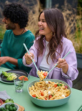 Carica l'immagine nel visualizzatore di Gallery, Insalatiera Ø24x9,5 in PET Silueta Verde Salvia