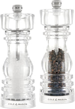 Carica l'immagine nel visualizzatore di Gallery, Set 2 macine sale e pepe London Acrylic 13 cm