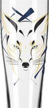 Carica l'immagine nel visualizzatore di Gallery, Confezione 2 bicchieri da birra BRAUCHZEIT #23,#24 "Lince e Volpe" RITZENHOFF