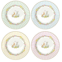 Carica l'immagine nel visualizzatore di Gallery, Set 4 piatti in porcellana Happy Easter Easy Life