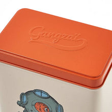 Carica l'immagine nel visualizzatore di Gallery, Scatola rettangolare in latta Scaphopoulp Gangzai Design