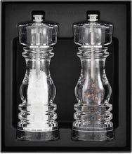 Carica l'immagine nel visualizzatore di Gallery, Set 2 macine sale e pepe London Acrylic 13 cm