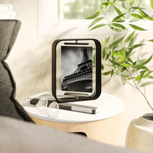 Carica l'immagine nel visualizzatore di Gallery, Cornice portafoto 10x15/13x18 Bellwood Girevole nera UMBRA